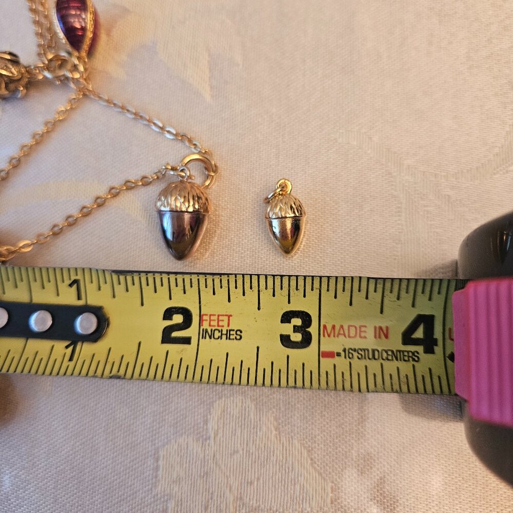 Vintage Joan Rivers Faberge Egg Necklace - Picture 16 of 16